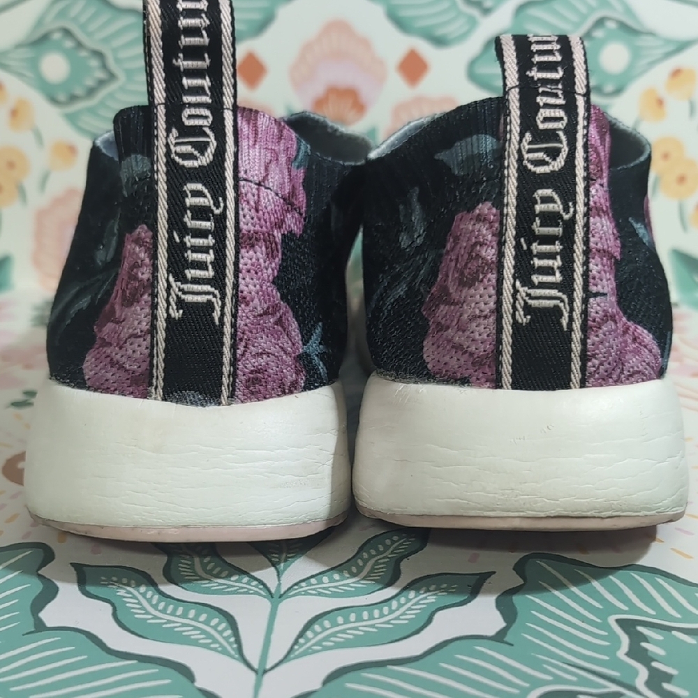 Juicy Couture Floral Slip-On Sneakers - Picture 4 of 8